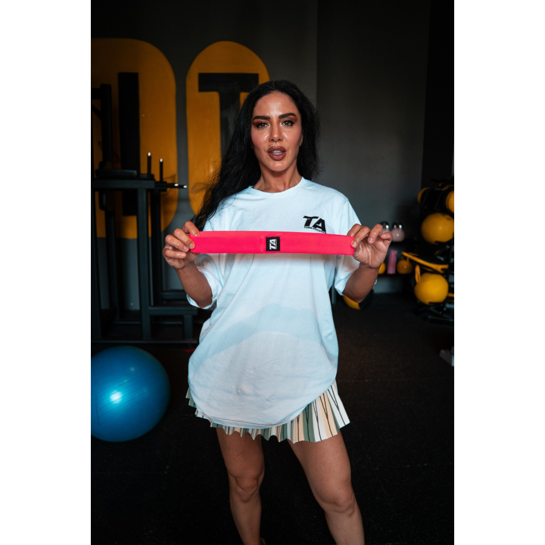 Torq Athletics Active Loop Band Direnç Bandı - Orta Pembe 