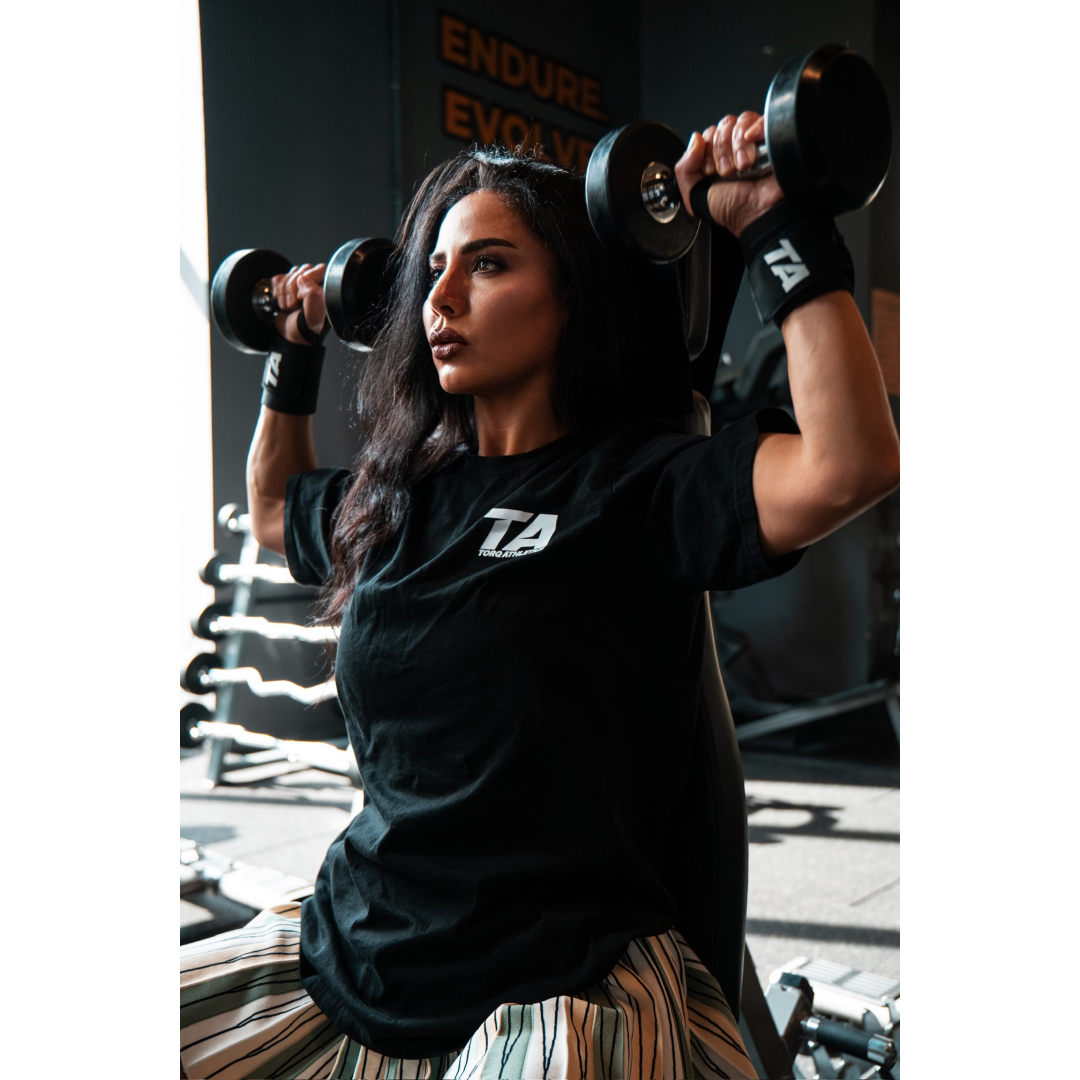 Torq Athletics Pro Wrist Wraps Siyah 