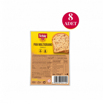 8'li Paket Pan Multigrano Ekmek
