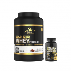 GOLD %100 WHEY PROTEİN 1000 GR + ZMA+L-ARGININE 90 KAPSUL