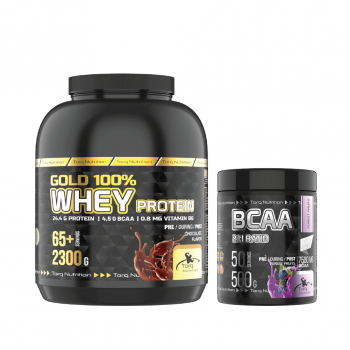 GOLD %100 Whey Protein Tozu 2300 G + BCAA 500 G GOLD %100 Whey Protein Tozu 2300 G + BCAA 500 G