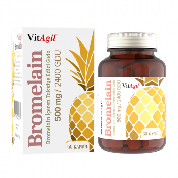 Vitagil Bromelain  500 Mg - 60 Capsules