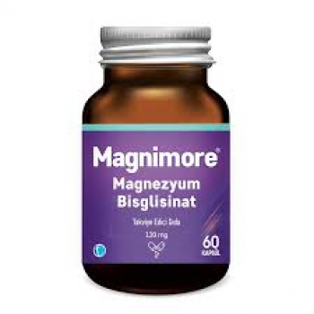 Magnimore Magnezyum Bisglisinat 60 Kapsül