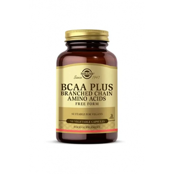 Solgar BCAA Plus 50 Bitkisel Kapsül
