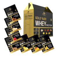 GOLD %100 WHEY PROTEİN 35 Gr x 84 Saşe 7 Aroma Seçeneği