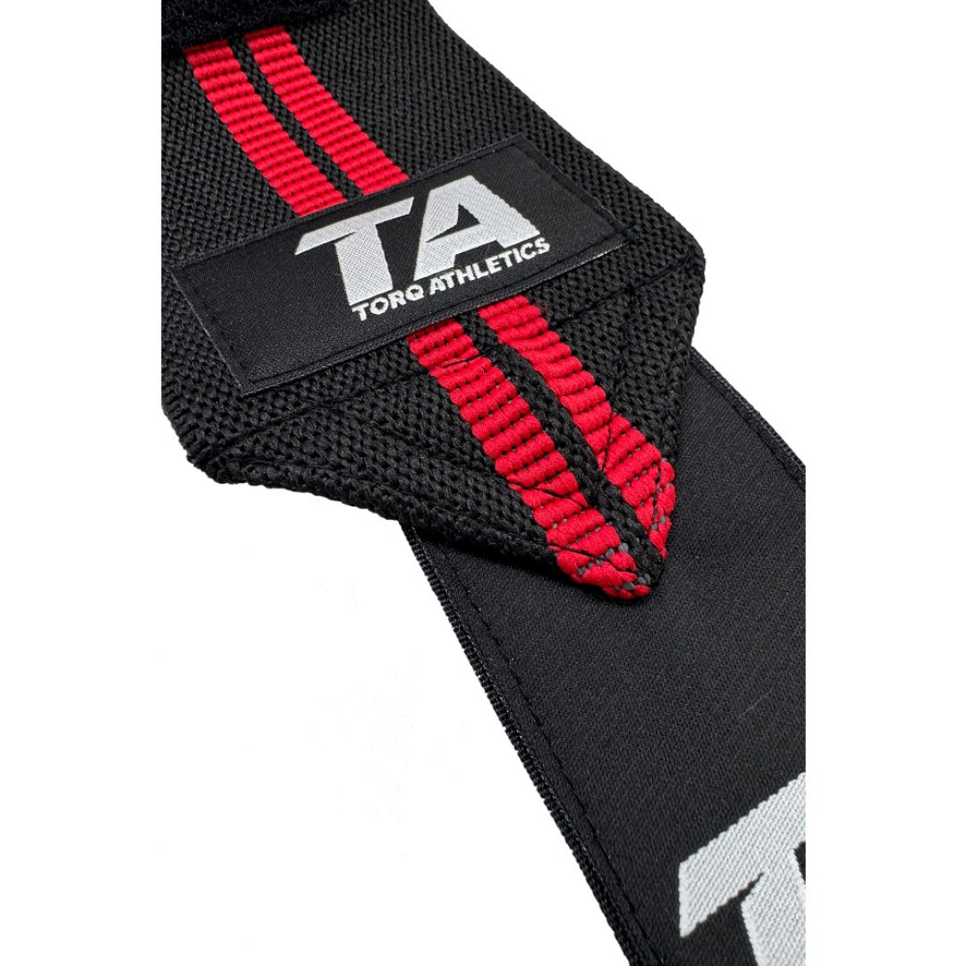 Torq Athletics Pro Wrist Wraps  Siyah Kırmızı 