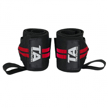 Torq Athletics Pro Wrist Wraps  Siyah Kırmızı 