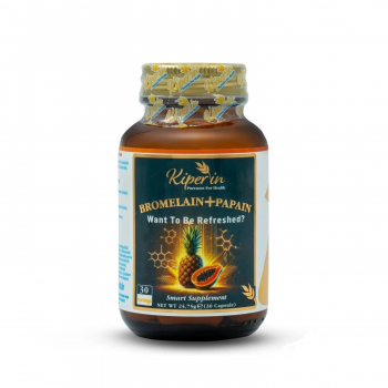Kiperin Bromelain+Papain 30 Kapsül
