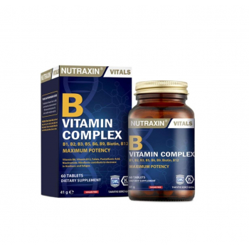 Nutraxin B Complex Vitamin 60 Kapsül