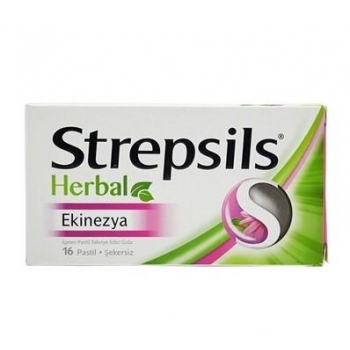 Strepsils Herbal Ekinezya Aromalı 16 Pastil