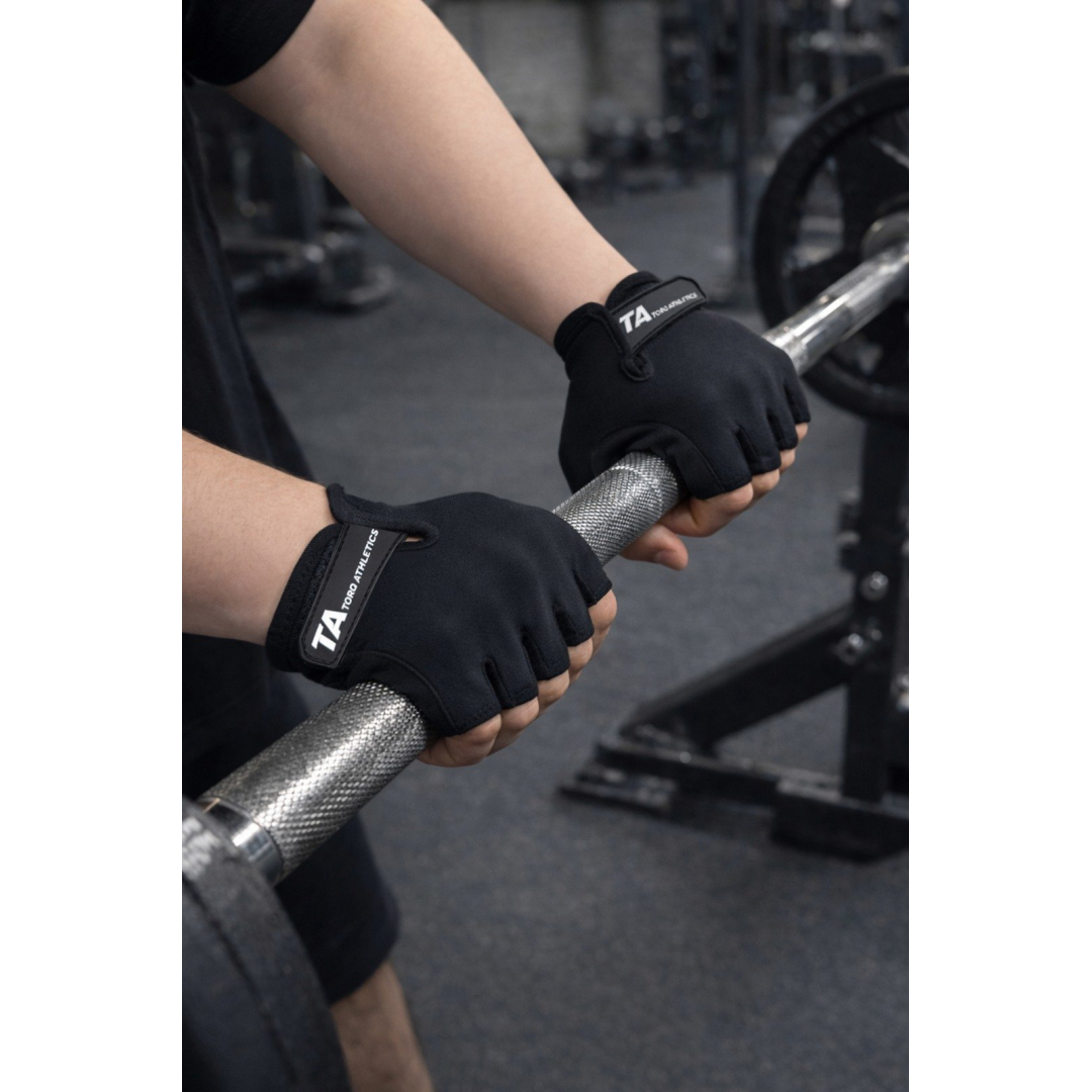 Fitness Eldiveni Siyah L Beden 