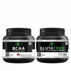 BCAA 500 GR + GLUTATORQ %100 L-GLUTAMINE POWDER 300 GR