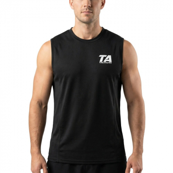 Sıfır Kol Tişört  Siyah M Beden 