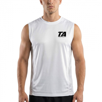 Sıfır Kol Tişört Beyaz M Beden 